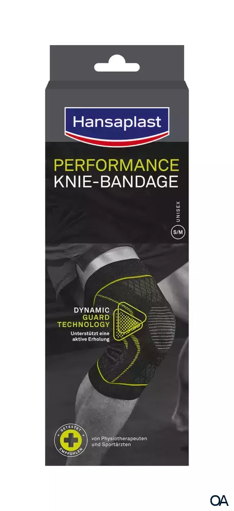Hansaplast Performance Knie-Bandage S/M