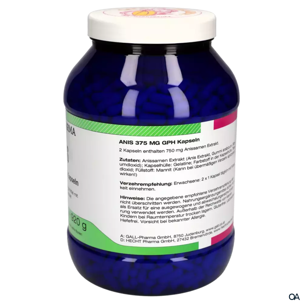 Gall Pharma Anis 375 mg Kapseln