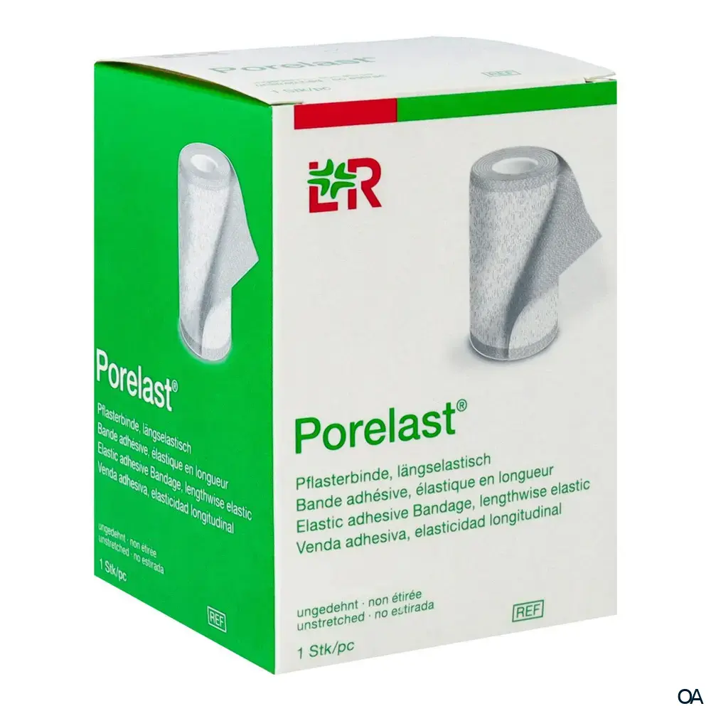 Porelast® Längselastische Pflasterbinde 6 cm x 2,5 m