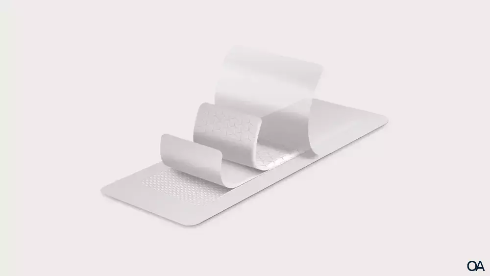 Mepilex® Border Post-Op Komplettverband 6 x 8 cm