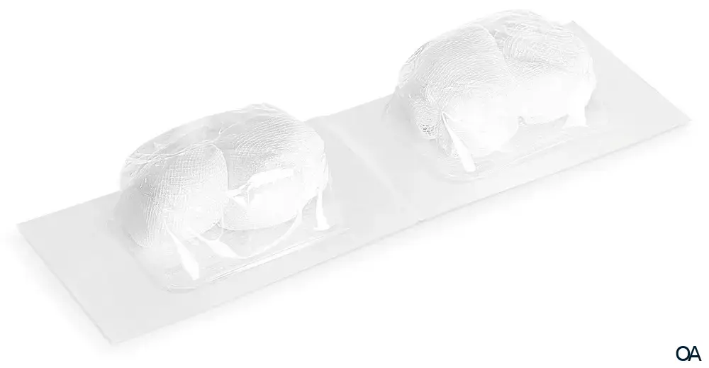 Pagasling®  Schlinggazetupfer aus Verbandmull steril, Größe 3 - pflaumengroß, 20 x 4 Stück