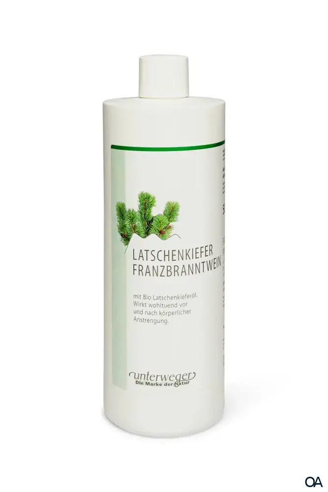 Unterweger Latschenkiefer Franzbranntwein