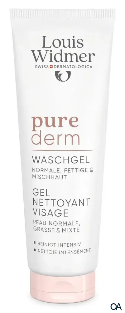 Louis Widmer purederm Waschgel - ohne Parfum