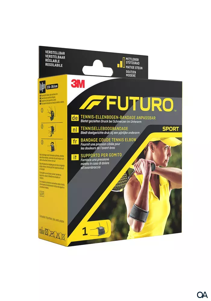 Futuro Sport Tennis-Ellenbogen-Bandage anpassbar