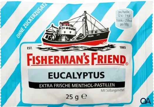Fisherman's Friend Eucalyptus Pastillen ohne Zuckerzusatz