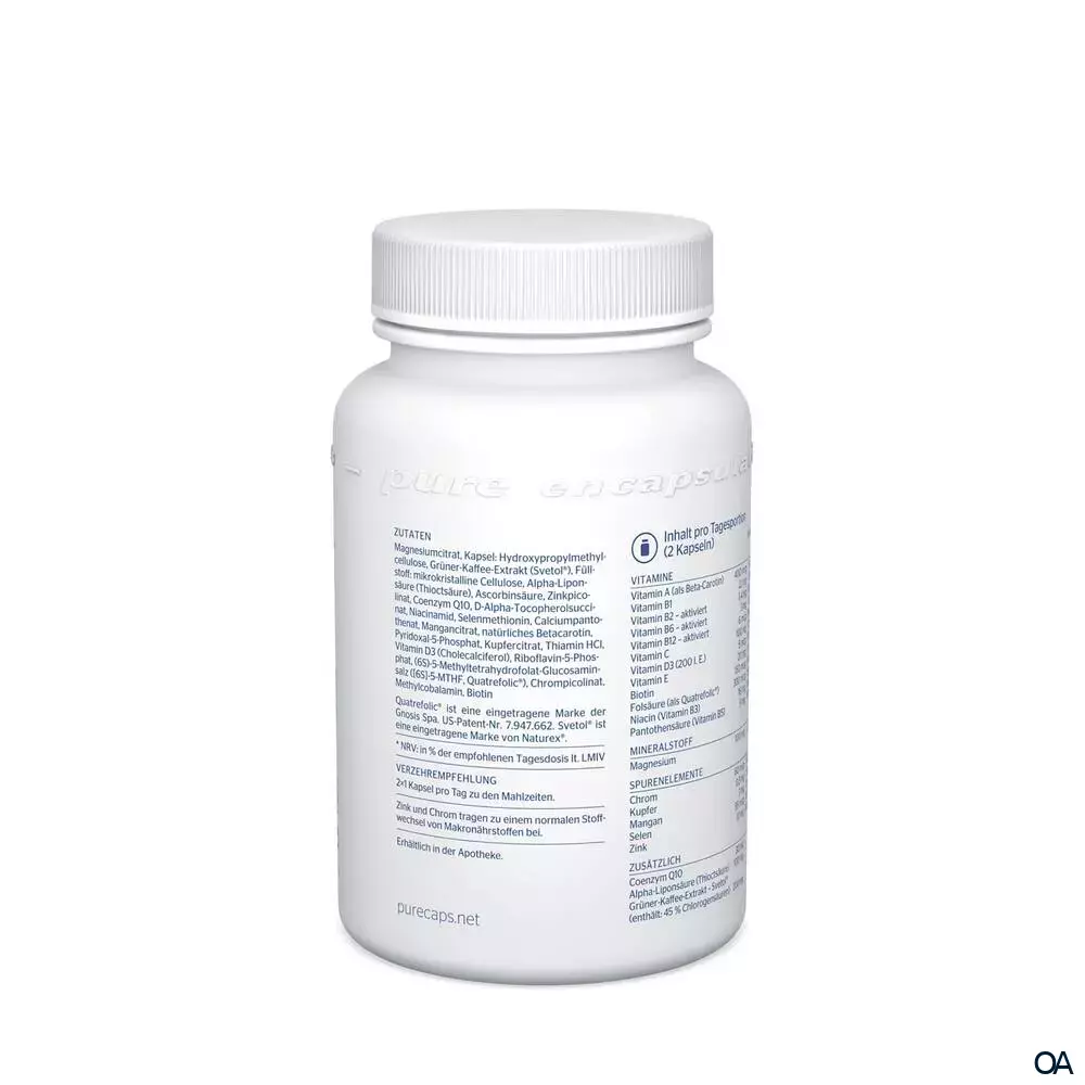 pure encapsulations® Gluco aktiv Kapseln