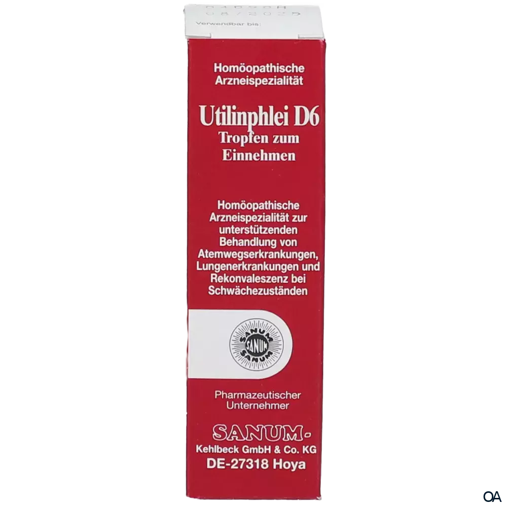 Utilinphlei D6 Tropfen zum Einnehmen