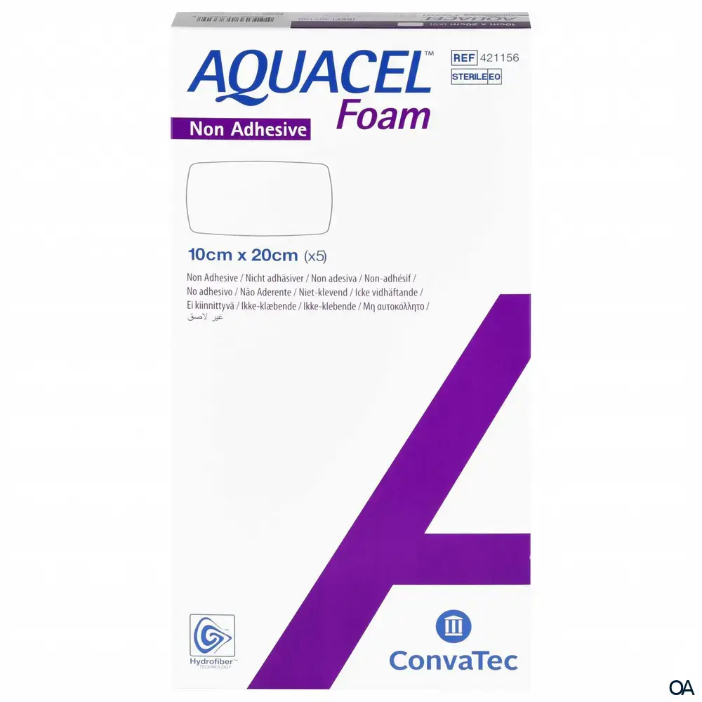 ConvaTec Aquacel® Foam nicht adhäsiv steriler Schaumverband 10 x 20 cm