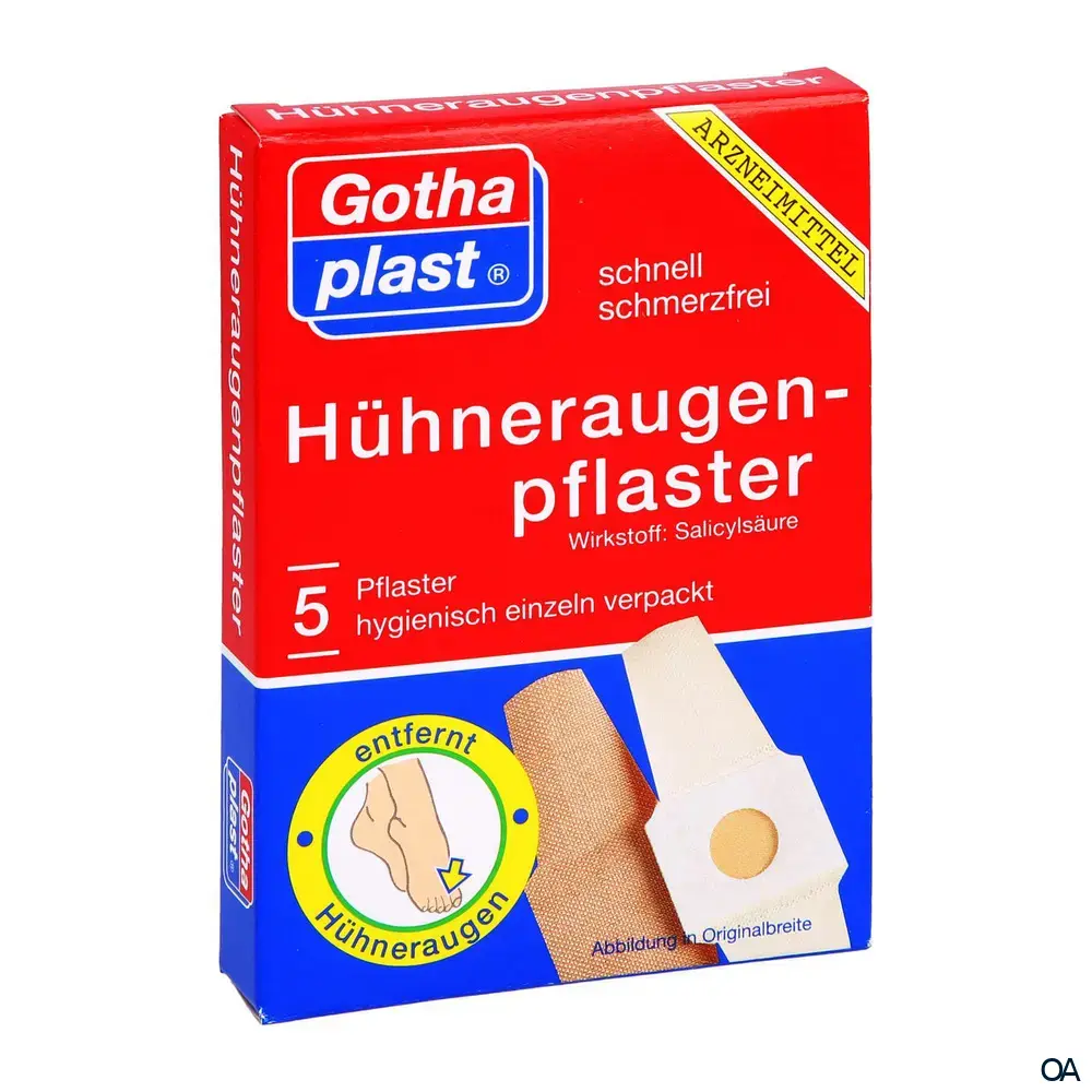 Gothaplast® Hühneraugenpflaster 2 x 6 cm