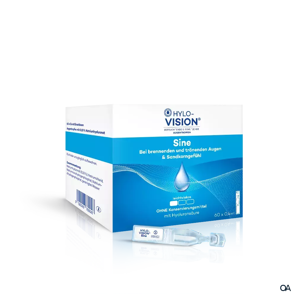Hylo-Vision® sine Augentropfen 0,4ml Einzeldosen