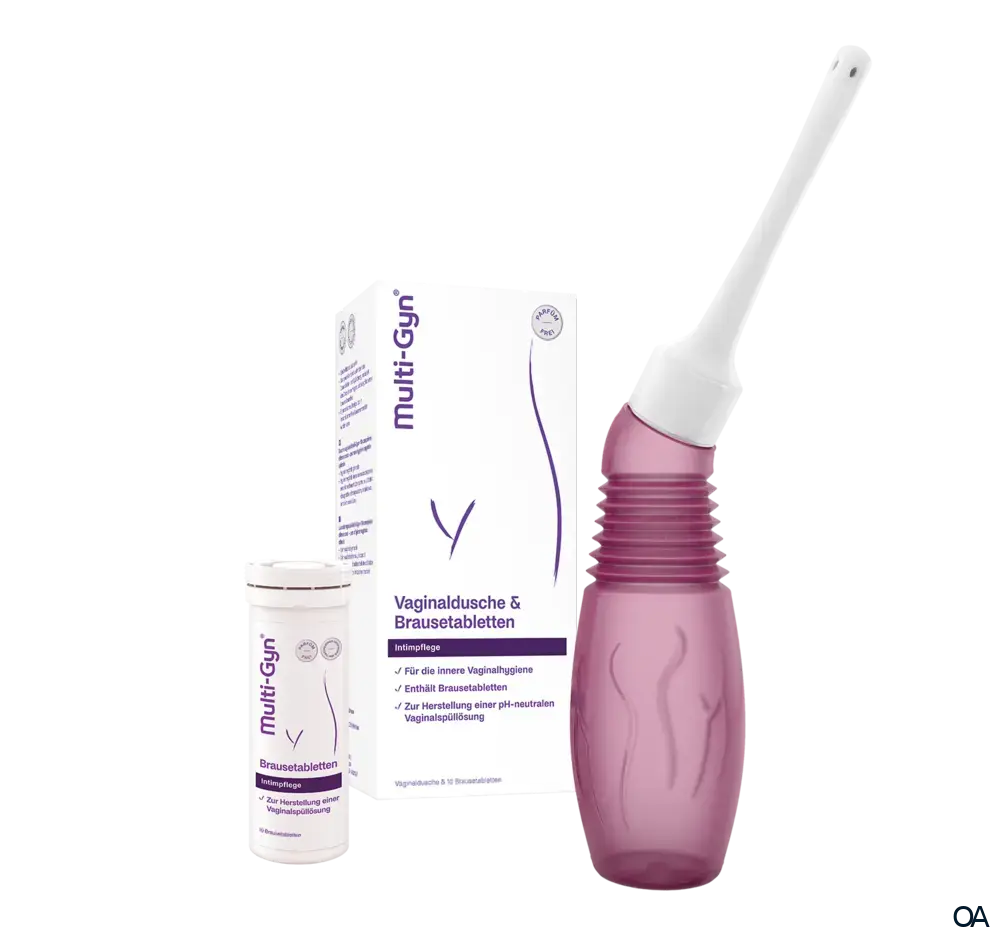 Multi-Gyn® Vaginaldusche + 10 Brausetabletten