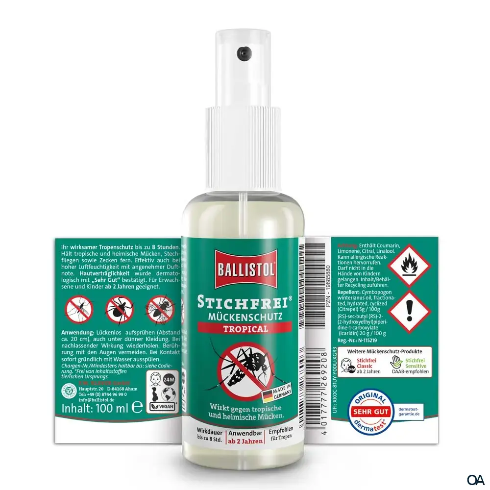 Ballistol Stichfrei® Tropical Mückenschutz Spray