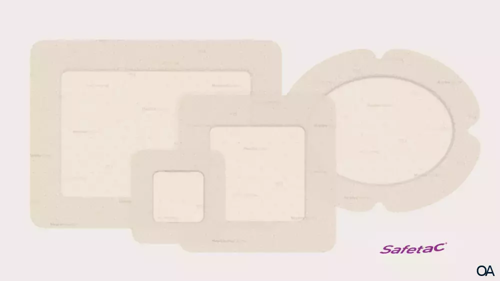 Mepilex® Border Flex Schaumverband 10 x 10 cm