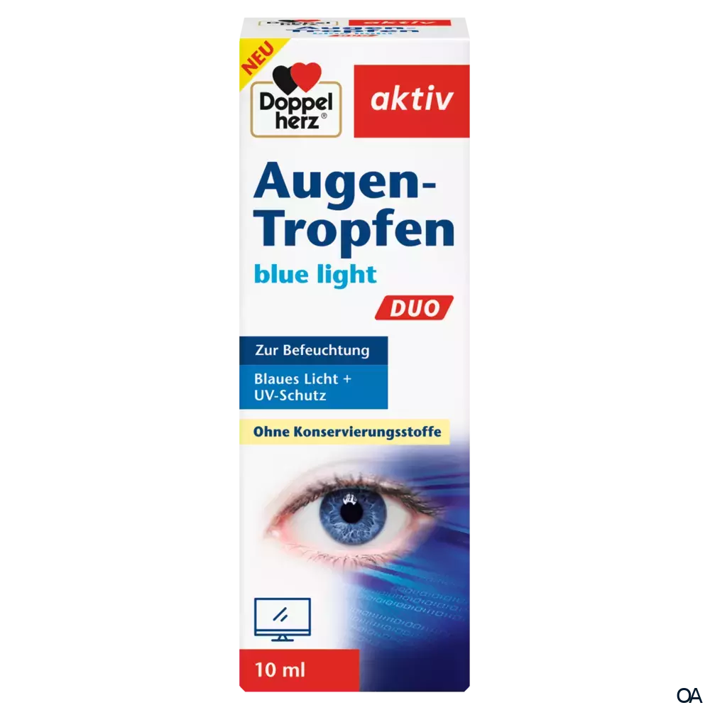 Doppelherz aktiv Augen-Tropfen blue light DUO