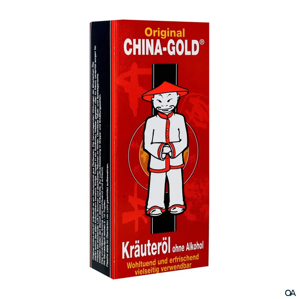 Original CHINA-GOLD® Kräuteröl ohne Alkohol