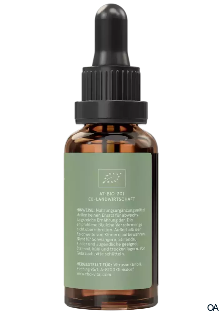 CBD VITAL Naturextrakt Premium Öl 10%