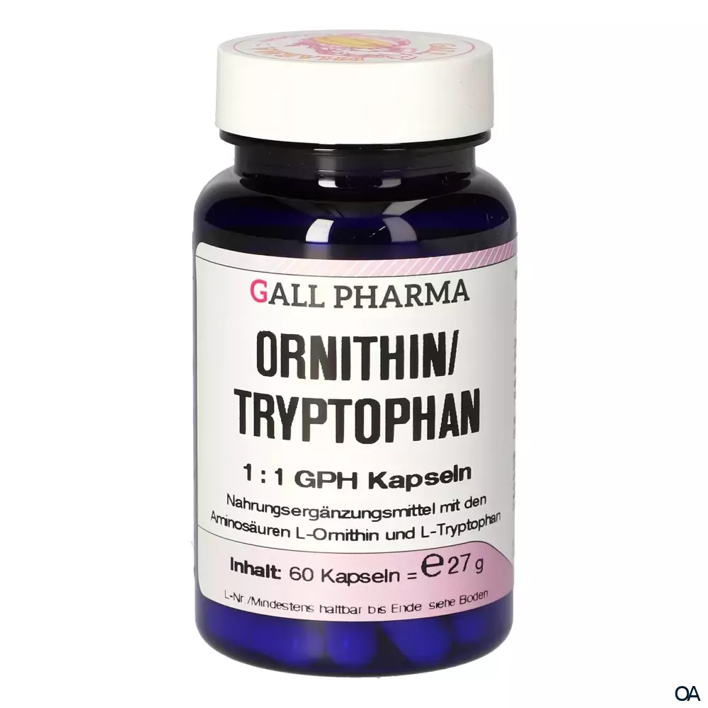 Gall Pharma Ornithin / Tryptophan 1:1 Kapseln