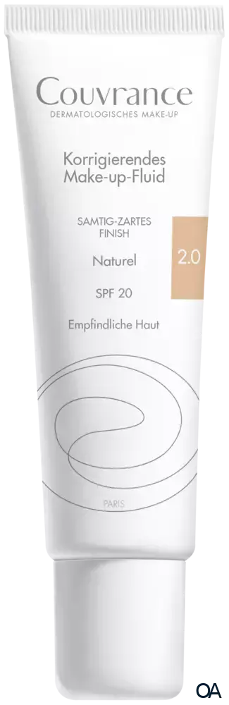 Avène Couvrance korrigierendes Make-up Fluid 2.0 Naturel SPF 20