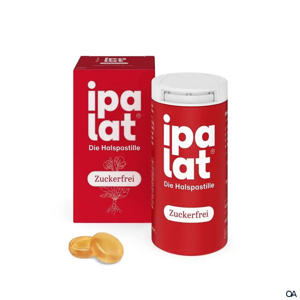 ipalat® Zuckerfrei Halspastillen