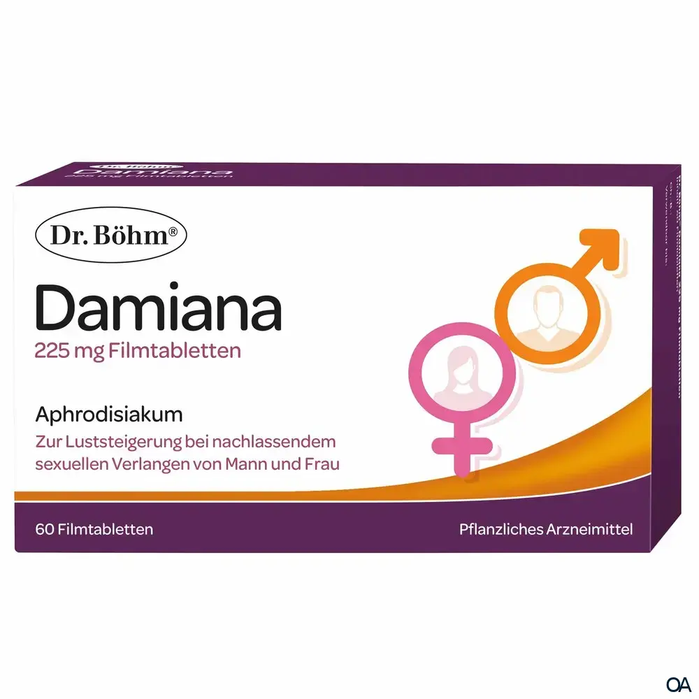 Dr. Böhm® Damiana 225 mg Filmtabletten