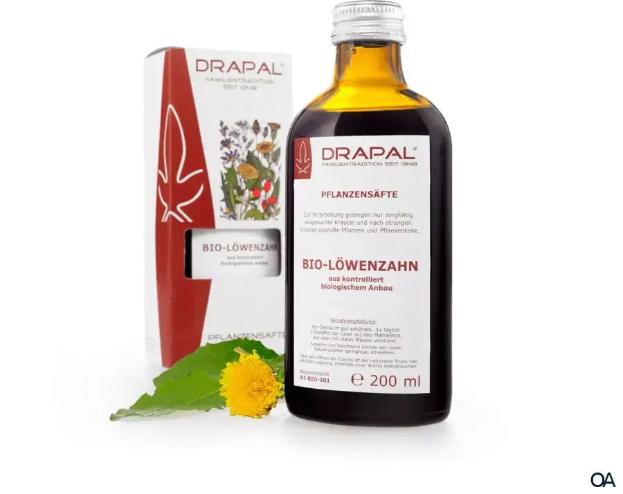 DRAPAL® Bio-Löwenzahn Pflanzensaft