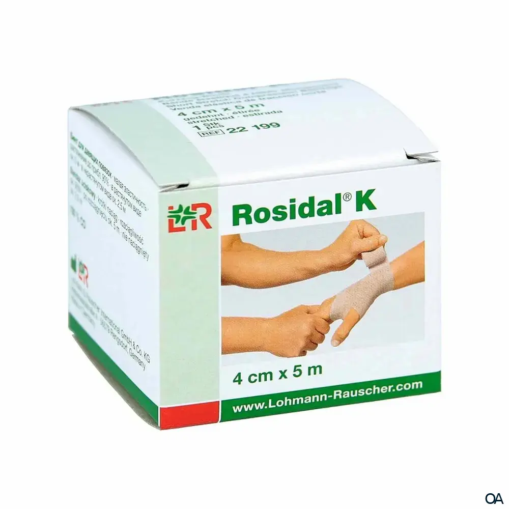 Rosidal® K (kräftig) Kurzzugbinde 4 cm x 5 m