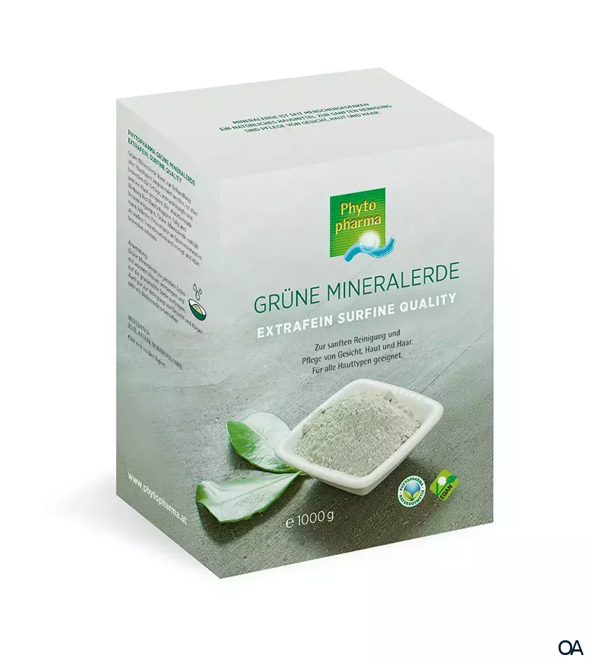 Phytopharma Grüne Mineralerde extrafein Pulver