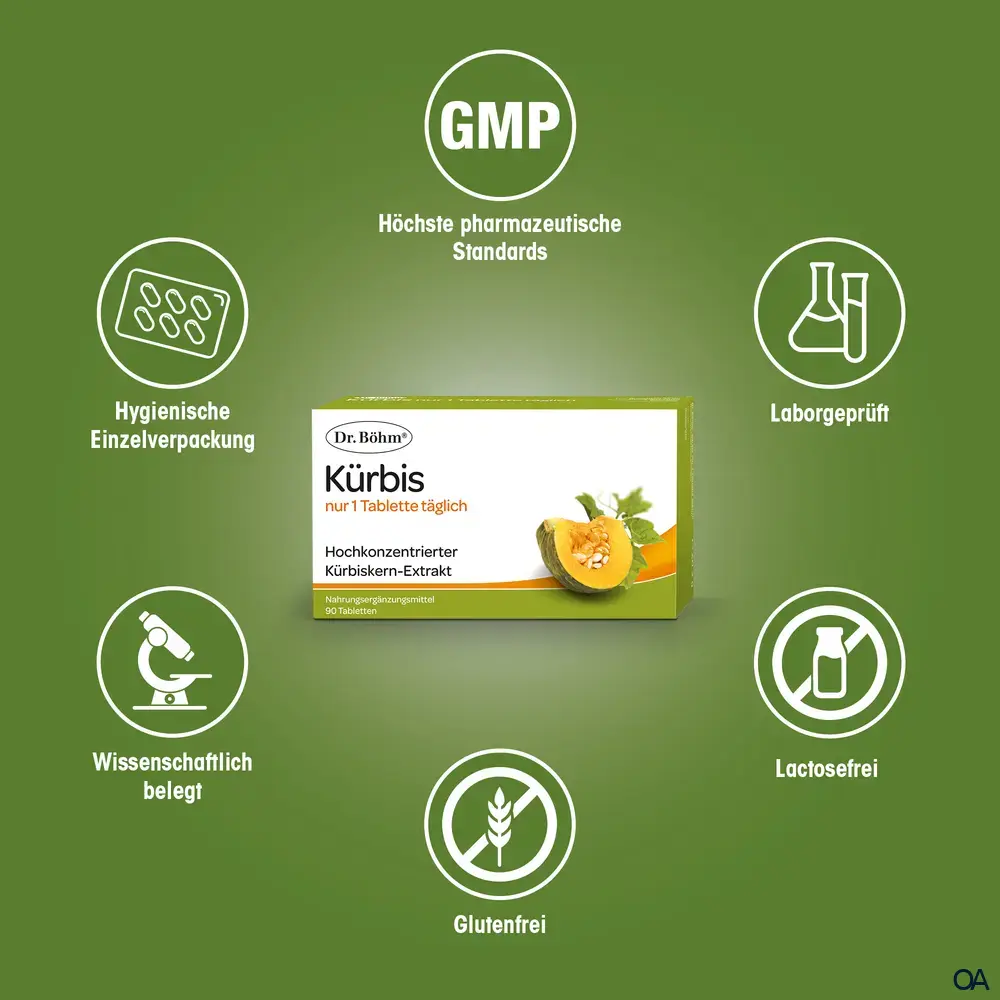 Dr. Böhm® Kürbis nur 1 x täglich