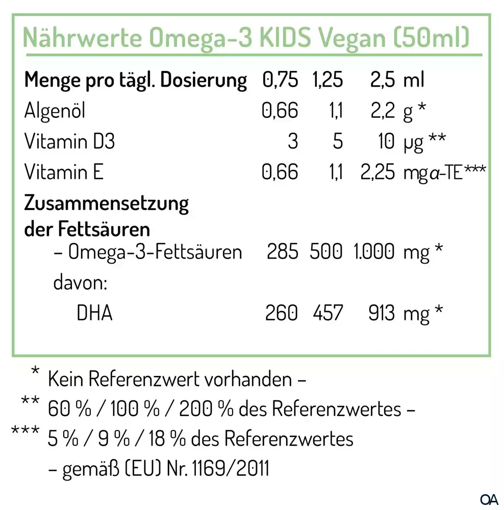 Norsan Omega-3 KIDS Vegan Tropfen