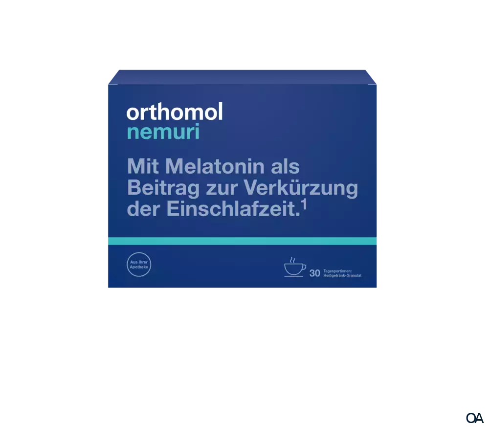 Orthomol Nemuri night Heißgetränk-Granulat