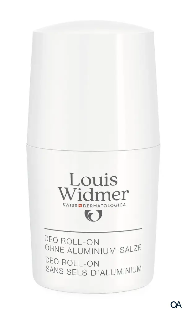Louis Widmer Deo Roll-on ohne Aluminium-Salze - leicht parfümiert