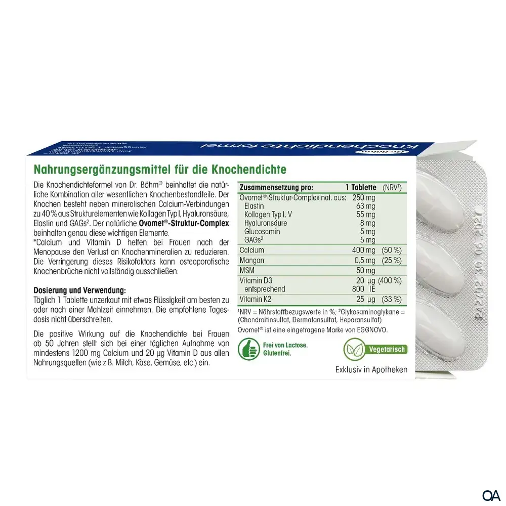 Dr. Böhm® Knochendichte formel Tabletten