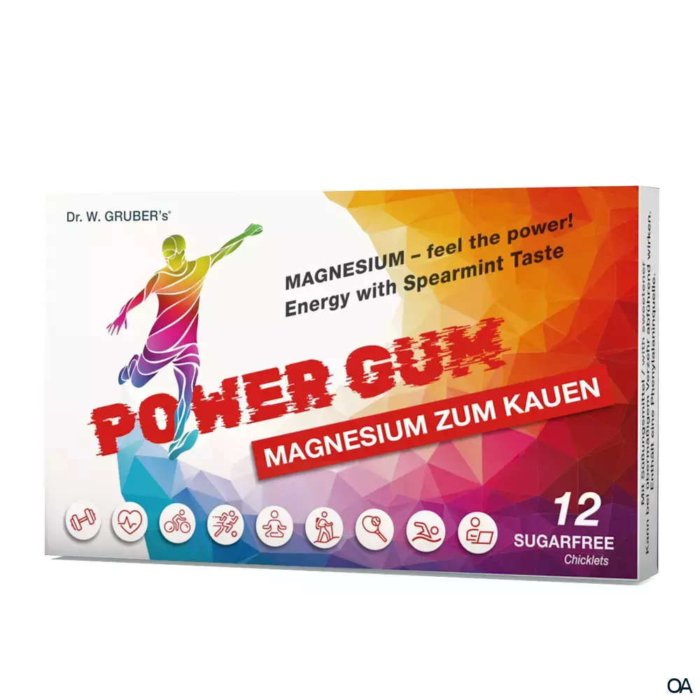 Dr. W. Gruber’s® Magnesium Power Gum