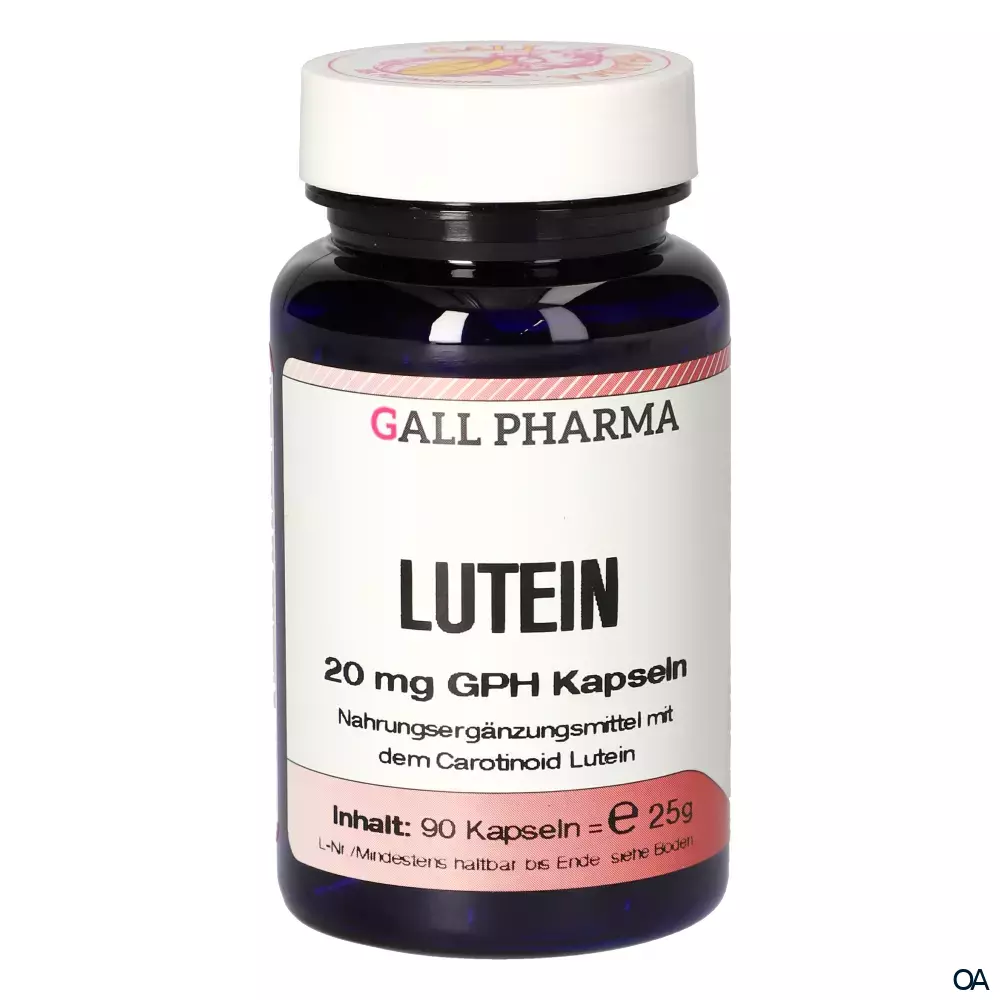 Gall Pharma Lutein 20 mg Kapseln