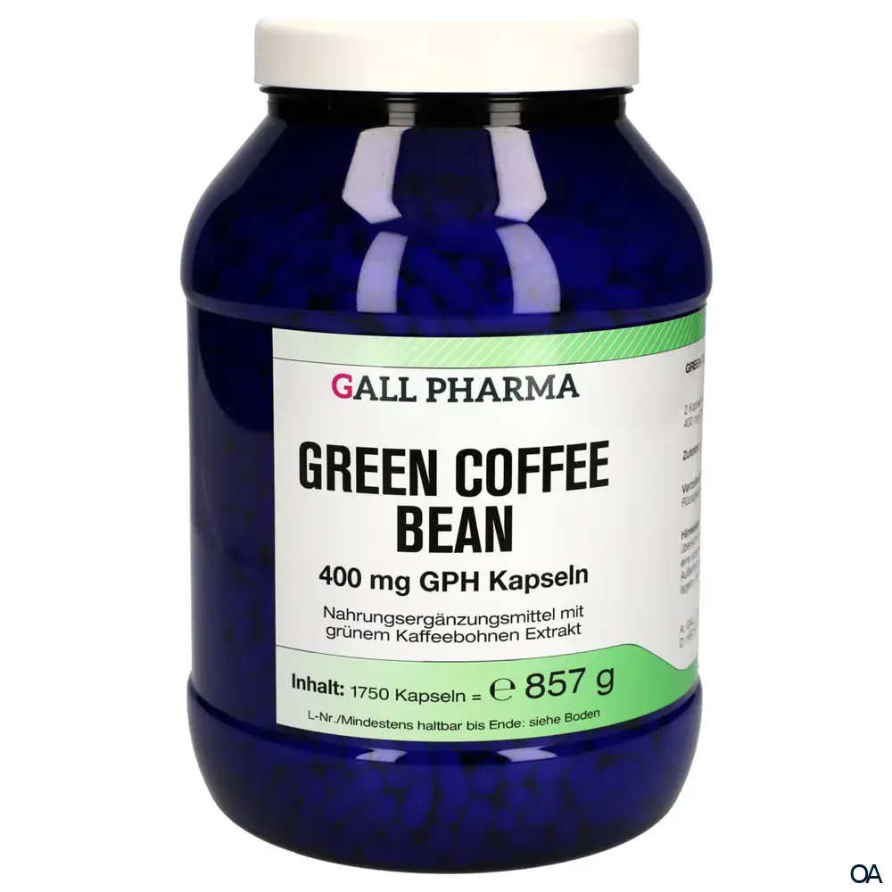 Gall Pharma Green Coffee Bean 400 mg Kapseln