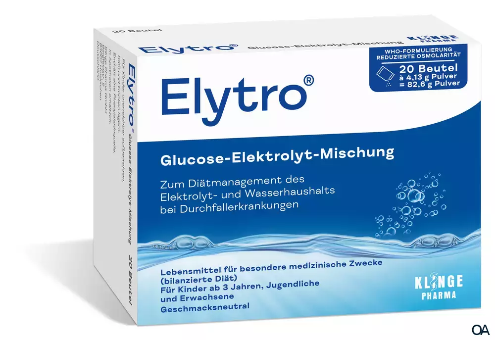 Elytro Glucose-Elektrolyt-Mischung Beutel
