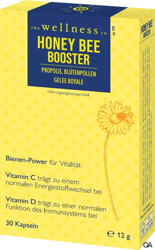 Wellness HONEY BEE BOOSTER mit GELEE ROYALE Kapseln