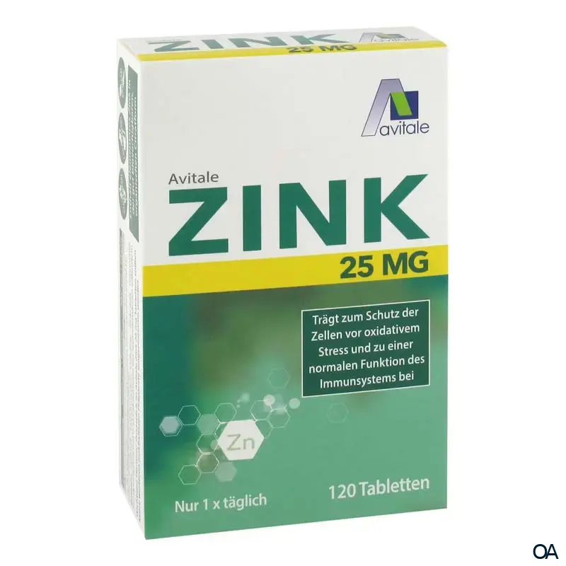 Avitale Zink 25 mg Tabletten