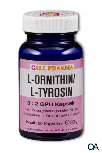 Gall Pharma L-Ornithin / L-Tyrosin 3:2 Kapseln