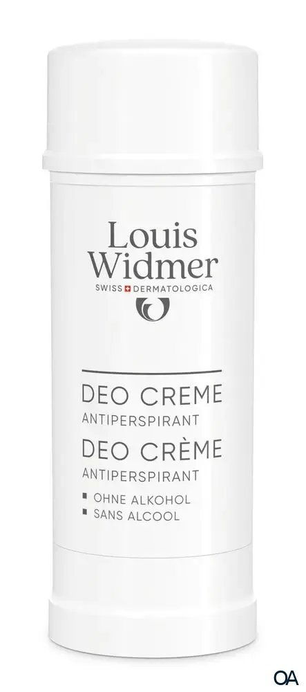 Louis Widmer Deo Creme Antiperspirant - leicht parfümiert