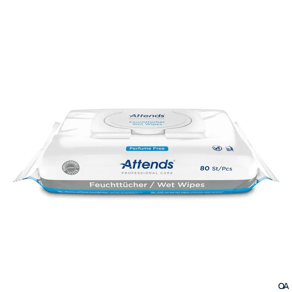 Attends Professional Care Feuchttücher 20 x 18 cm