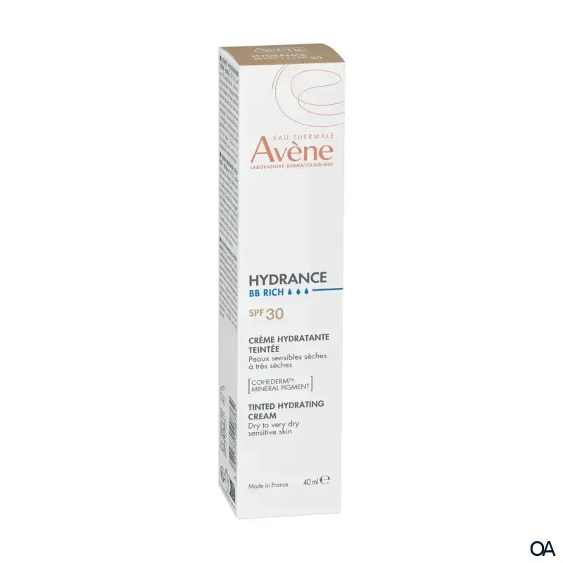 Avene Hydrance BB-Reichhaltig Feuchtigkeitscreme Getönt SPF 30