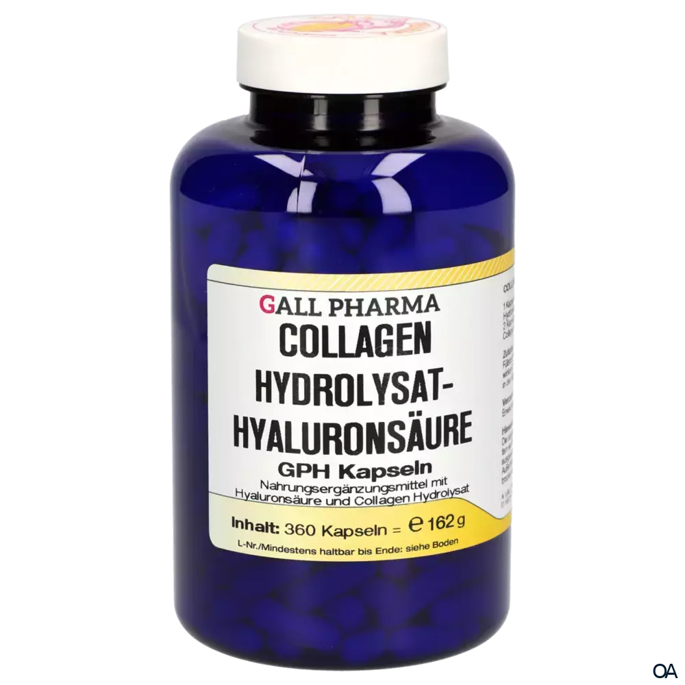 Gall Pharma Collagen Hydrolysat-Hyaluronsäure Kapseln