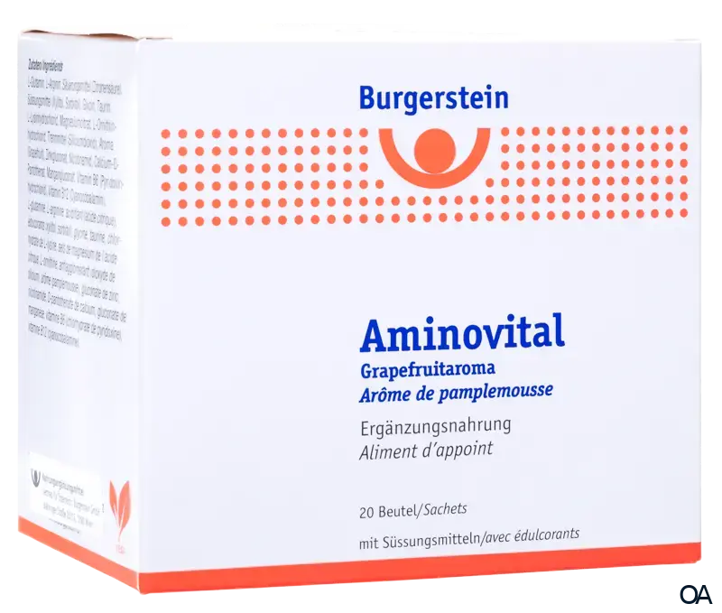 Burgerstein Aminovital Sachets Burgerstein Aminovital Sachets