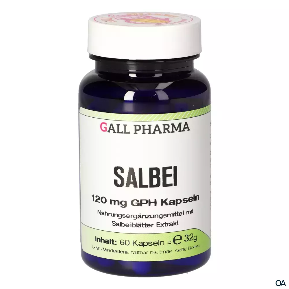 Gall Pharma Salbei 120 mg Kapseln