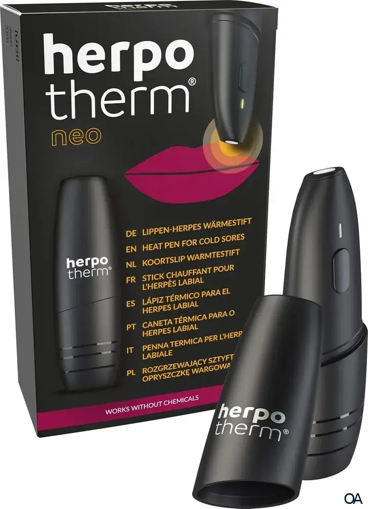 herpotherm neo® - der Wärmestift bei Lippenherpes