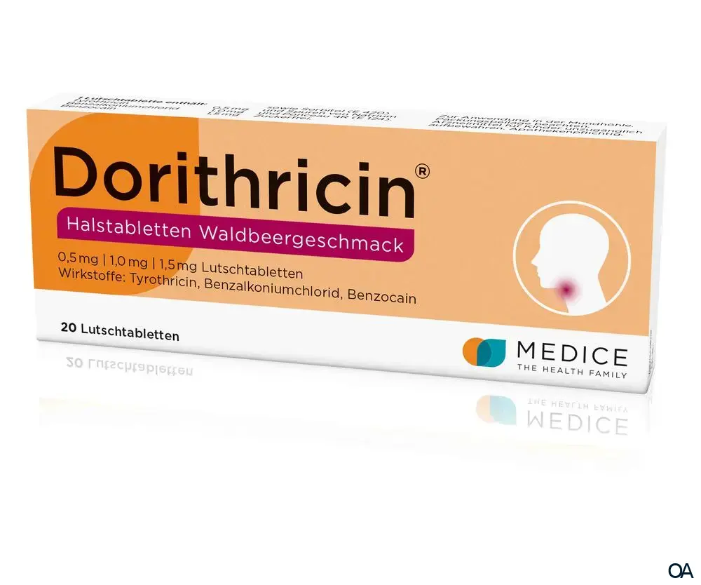 Dorithricin® Halstabletten Waldbeere