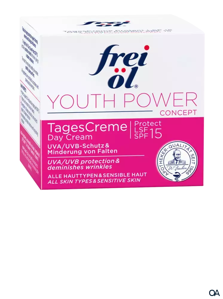 frei öl® YOUTH POWER CONCEPT TagesCreme Protect LSF 15