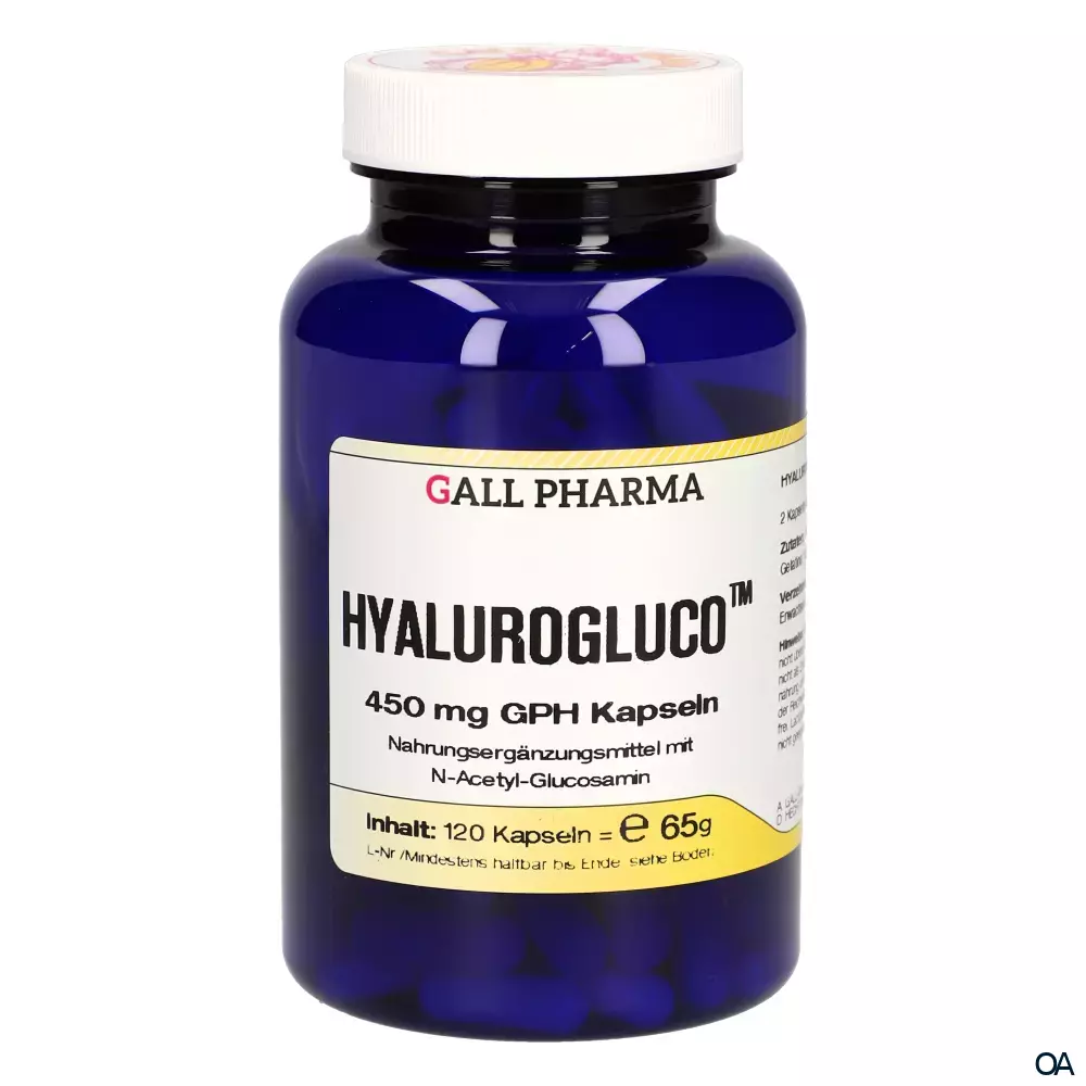 Gall Pharma Hyalurogluco 450 mg Kapseln