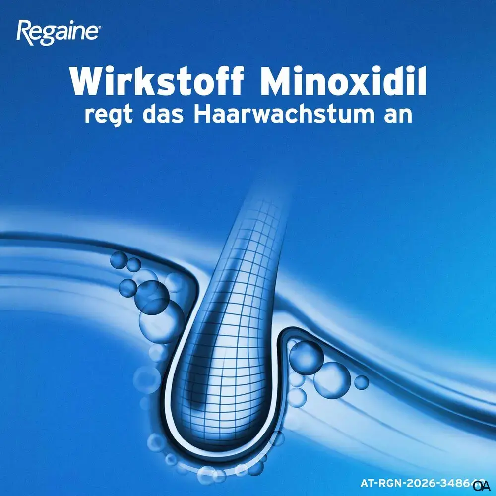 REGAINE® Männer 5% Schaum zur Anwendung auf der Kopfhaut*, 3 x 60 g